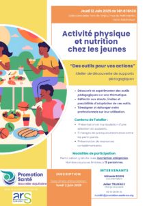 affiche DOPVA activités physiques et nutrition