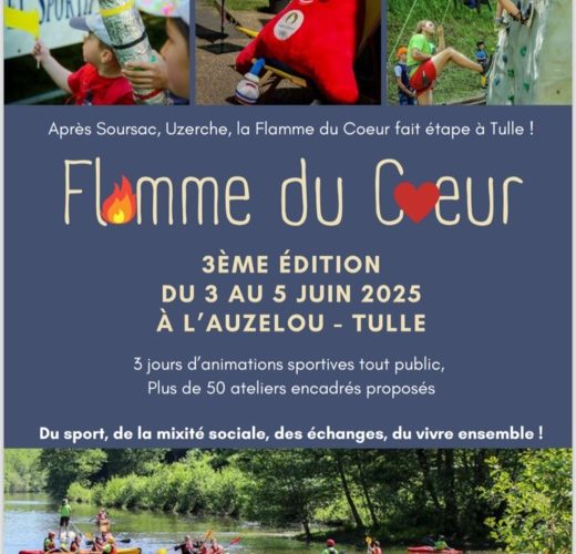 la flamme du coeur Tulle
