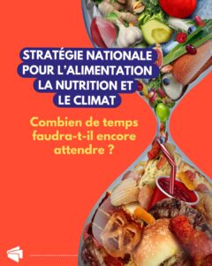 Stratégie nationale pour l'alimentation, la nutrition et le climat