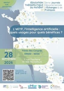 Journée d'échange et de pratiques : "L'E-ETP, l'IA : quels usages pour quels bénéfices ? 